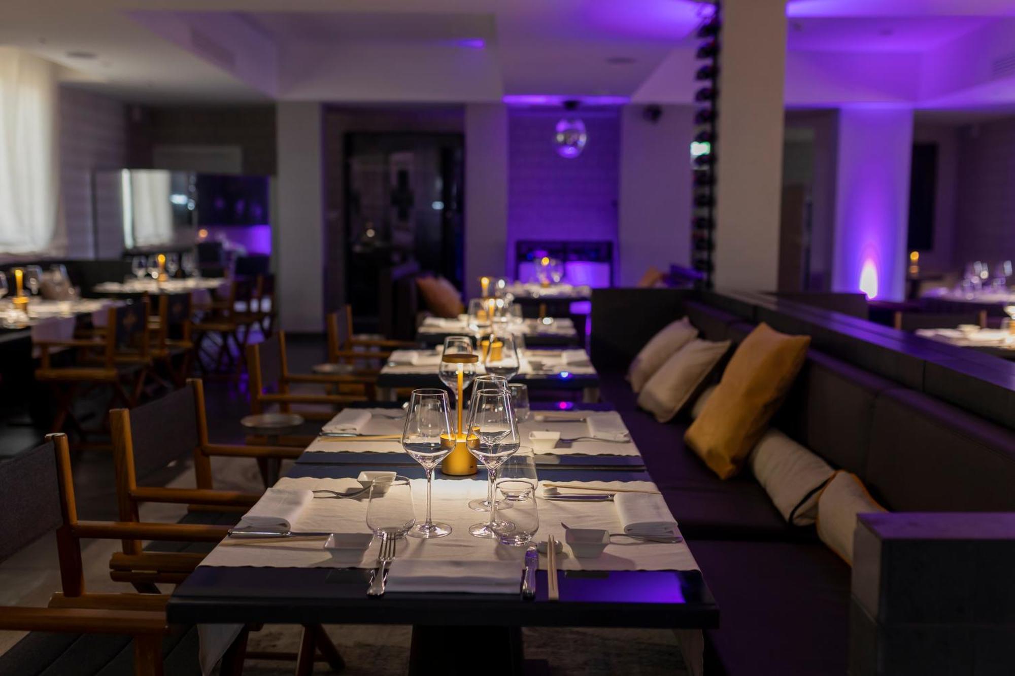 غراند هوتيل إيه ديه بالم باليرمو المظهر الخارجي الصورة The interior of the restaurant