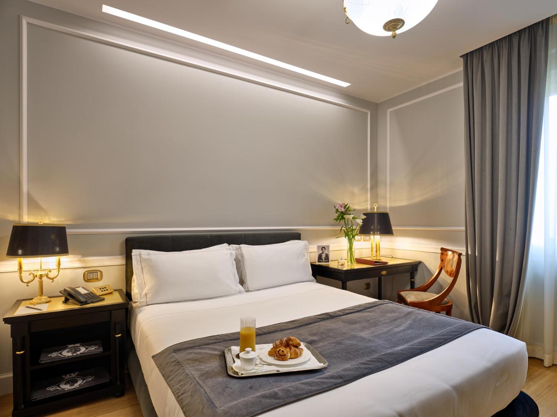 غراند هوتيل إيه ديه بالم باليرمو المظهر الخارجي الصورة A room at the hotel