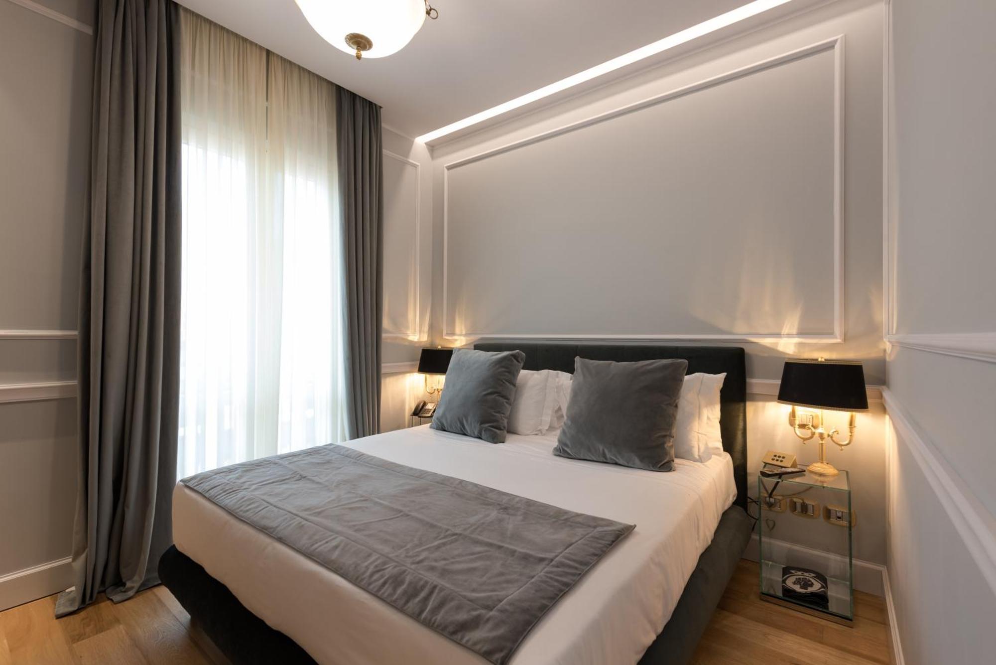 غراند هوتيل إيه ديه بالم باليرمو المظهر الخارجي الصورة A bedroom at the hotel